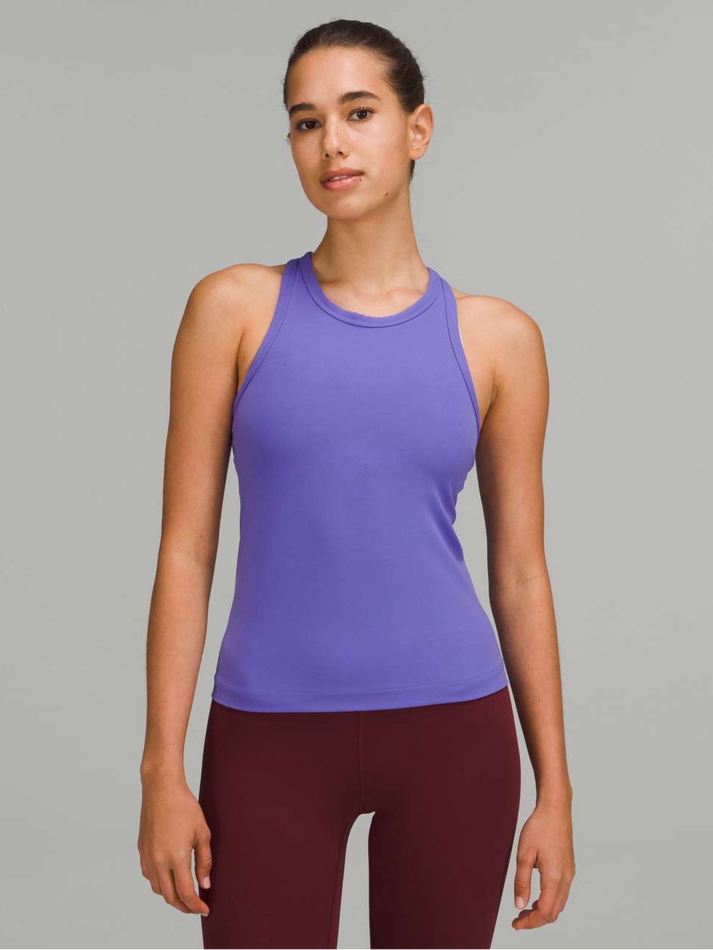 Women’s Purple Racerback Tank Top